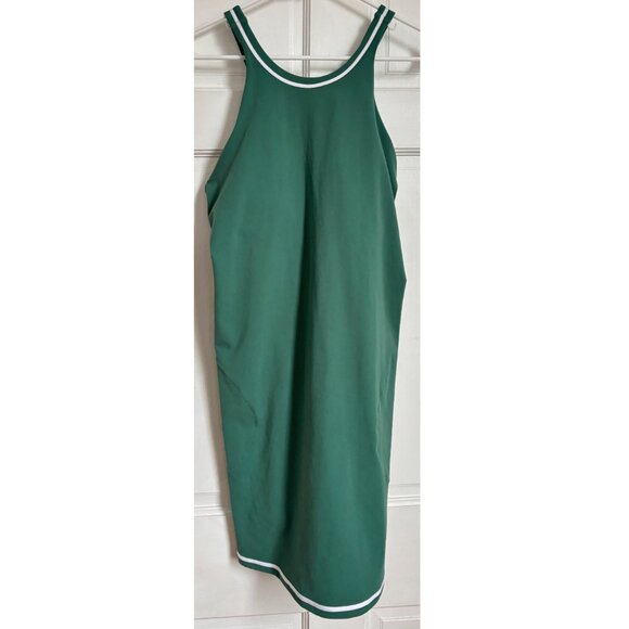 Vuori Volley Dress in Green Tennis Workout Athletic Mint White Medium M VW604 - Picture 4 of 14